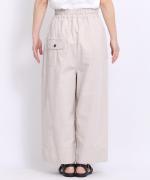 オーガニックコットンヘンプダンガリー　フル丈パンツ