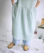 オーガニックコットンヘンプダンガリー　フル丈パンツ