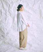 オーガニックコットンヘンプダンガリー　フル丈パンツ