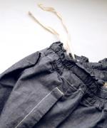 オーガニックコットンヘンプダンガリー　フル丈パンツ