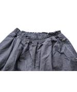 オーガニックコットンヘンプダンガリー　フル丈パンツ