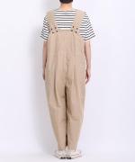 オーガニックコットンヘンプダンガリー 2wayサロペット