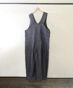 オーガニックコットンヘンプダンガリー 2wayサロペット