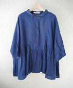 60リネンキャンバス　ブラウス