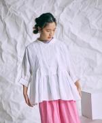 60リネンキャンバス　ブラウス