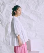 60リネンキャンバス　ブラウス