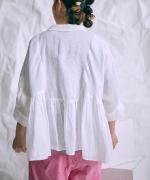 60リネンキャンバス　ブラウス