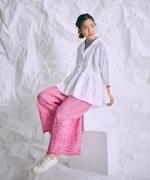 60リネンキャンバス　ブラウス