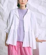 60リネンキャンバス　ブラウス