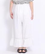 60リネンキャンバス　パンツ