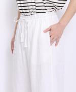 60リネンキャンバス　パンツ