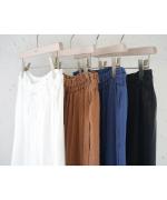 60リネンキャンバス　パンツ