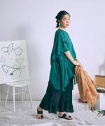 60リネンキャンバス　パンツ