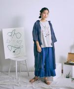 60リネンキャンバス　パンツ