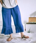 60リネンキャンバス　パンツ