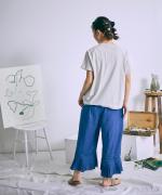 60リネンキャンバス　パンツ