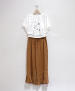 60リネンキャンバス　パンツ