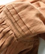 60リネンキャンバス　パンツ