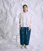 ドットプリントデニム　パンツ