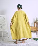 ソリトリネン③　2wayビッグスリーブワンピース