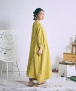 ソリトリネン③　2wayビッグスリーブワンピース