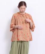 カディコットン刺繍 プルオーバー