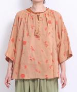 カディコットン刺繍 プルオーバー