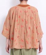 カディコットン刺繍 プルオーバー