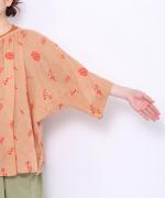 カディコットン刺繍 プルオーバー