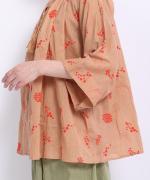 カディコットン刺繍 プルオーバー