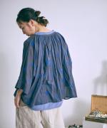 カディコットン刺繍 プルオーバー