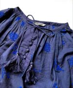 カディコットン刺繍 プルオーバー