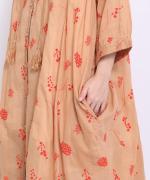 カディコットン刺繍 ワンピース