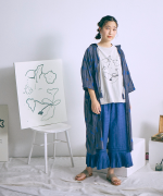 カディコットン刺繍 ワンピース