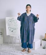 カディコットン刺繍 ワンピース