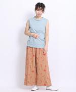 カディコットン刺繍 パンツ