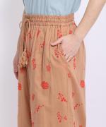 カディコットン刺繍 パンツ