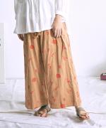 カディコットン刺繍 パンツ