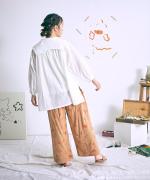 カディコットン刺繍 パンツ