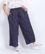 カディコットン刺繍 パンツ