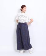 カディコットン刺繍 パンツ