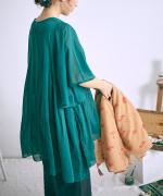 カディコットン刺繍 ストール