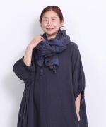 カディコットン刺繍 ストール