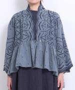カットワーク刺繍 ブラウス