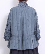 カットワーク刺繍 ブラウス