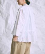 カットワーク刺繍 ブラウス