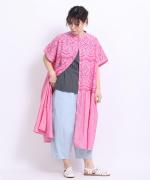 カットワーク刺繍 ワンピース