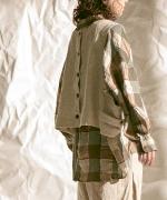 リネンウール　2wayベスト