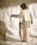 リネンウール　2wayベスト