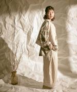 リネンウール　2wayベスト